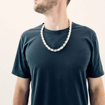 Silver Diamond Cut Rope