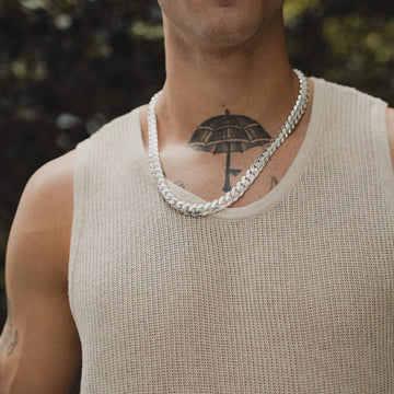 Silver Cuban Link Chain