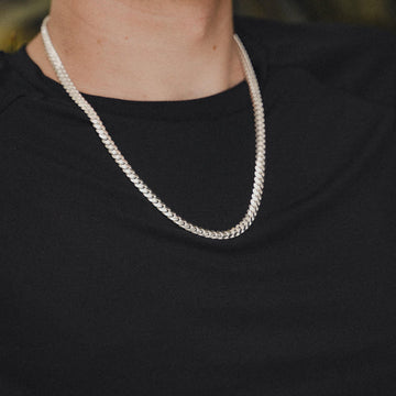 Silver Cuban Link Chain