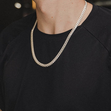 Silver Cuban Link Chain