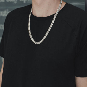 Silver Cuban Link Chain