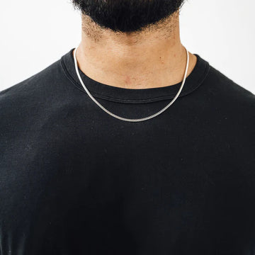 Silver Cuban Link Chain