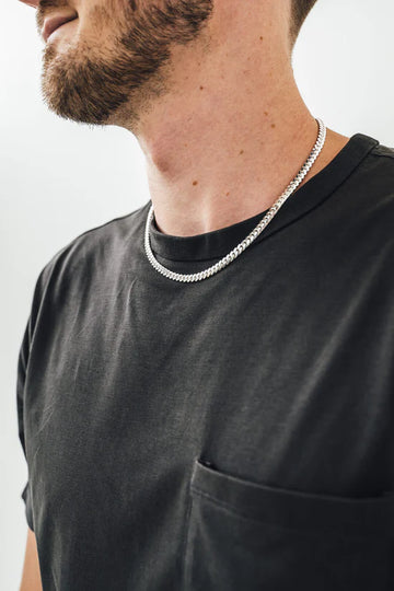 Silver Cuban Link Chain