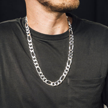 Silver Figaro Chain