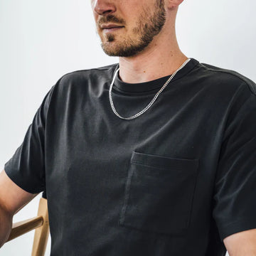 Silver Curb Link Chain