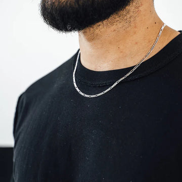 Silver Figaro Chain