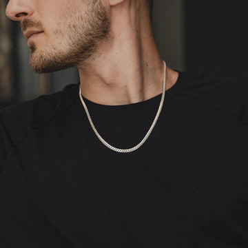 Silver Cuban Link Chain
