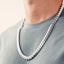 Silver Cuban Link Chain